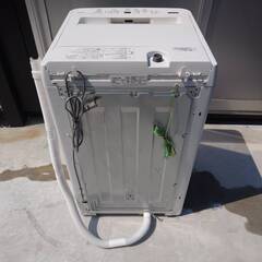 ヤマダセレクト 全自動洗濯機 縦型 5kg YWM-T50H1 2021年製 洗濯機の画像