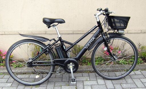 ★整備済　PAS ViENTA5 黒 大容量バッテリー 2個 新品シフター、ブレーキシュー　乗って帰れます