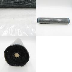 反物 着尺 単衣 夏物 毛60％ 麻20％ 絹20％ 小林織物工場 青×白 夏物 格子柄 未仕立て 女性着物用 着物生地 長さ1200cm 【キモノオフ野々市若松店】の画像