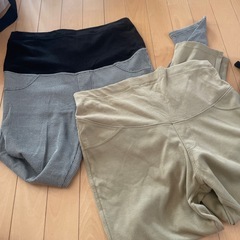 おまとめ‼️　マタニティ　パンツ　7点　おまけ付きの画像