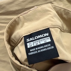 サロモン　ハーフパンツの画像