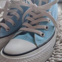 オールスターハイカット👟インヒールスニーカーの画像