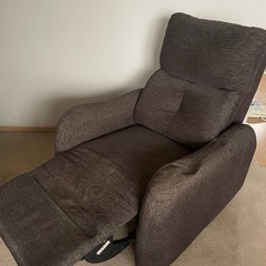 ★ニトリ電動リクライニングソファ　ダークブラウン　愛知引き取り限定の画像