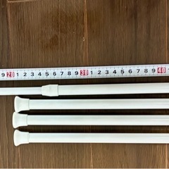 突っ張り棒　白　4本の画像