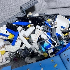 LEGOレゴシティー7743（1/2）警察トラック＆基本セット青いバケツ7615の画像