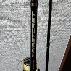 エギングロッドとリールの画像