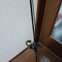 エギングロッドとリールの画像