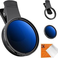 ☆K&F Concept スマホレンズ NDフィルター+アダプタ...