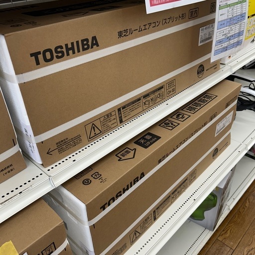 ★割引対象外・標準工事費込み★ 残り僅か★TOSHIBA新品エアコン 2024年モデル 4.0kw(冷房11~17畳) TJ10641