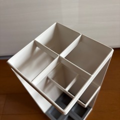 シンプルな傘立て　白の画像