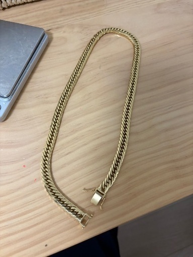 最終値下げ喜平ネックレス100.9g k18 8面トリプル50センチ 刻印有り