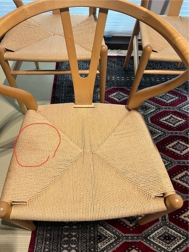 カールハンセン　Yチェアリプロダクト品　4 脚　お値下げしました。