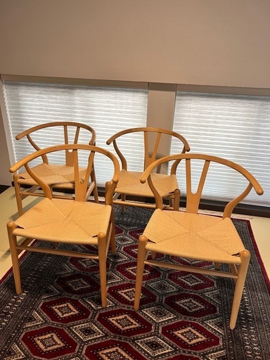 カールハンセン　Yチェアリプロダクト品　4 脚　お値下げしました。