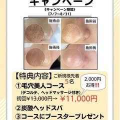 7月8月限定キャンペーン
