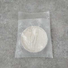 【新品未使用】DEAN＆DELUCA・プレート＆フォークの4点セットの画像