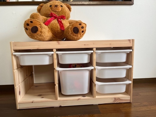 美品　IKEA トロファスト　くま
