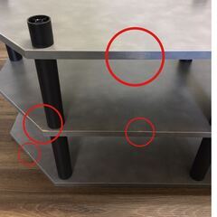 【訳あり品特価／組立品／１点限定】テレビ台　43型対応　TVC EBの画像