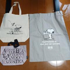 スヌーピー　ぬいぐるみ　ポーチ　トートバッグなど　色々おまとめセットの画像