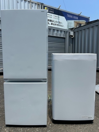 福岡市配送設置無料156L冷蔵庫、洗濯機セット (たなか) 吉塚の