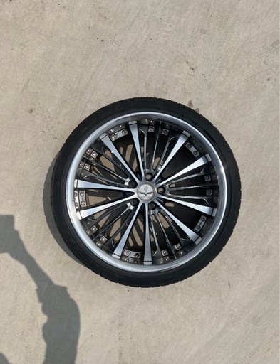 中古夏用タイヤホイール付き245/35R20 95Y