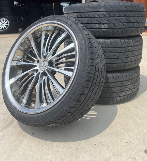 中古夏用タイヤホイール付き245/35R20 95Y 