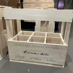 入手困難シャンパン木箱！1個1000円〜の画像