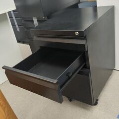 【中古美品】定価11,990円 オフィスコム 3段 デスクワゴン サイドワゴン　 中古美品の画像