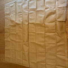 【未使用】日除けシェード　庭の日陰に2m×2mの画像