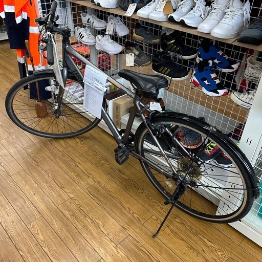 リユースのサカイ東金店 BRIDGESTONE クロスバイク グレー TJ13159