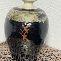 配送可能　花器　 壺 インテリア　アンティーク　時代物　骨董　古玩　古董　 花生 花入 花瓶 壷の画像