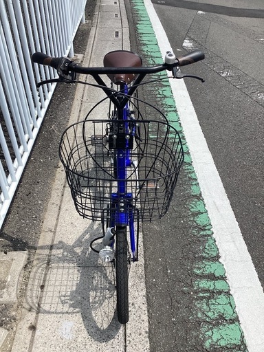 【中古自転車】　(紺メタリック) 20インチ