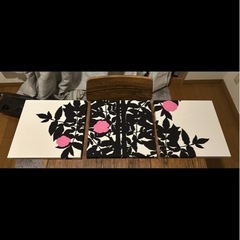 【おまとめ値引可】マリメッコ_ファブリックアートパネル3枚の画像