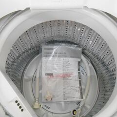YAMADA ヤマダ電機 全自動洗濯機 YWM-T45H1 4.5kg 2022年製の画像
