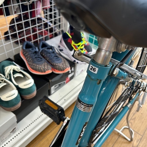 リユースのサカイ東金店 自転車 26インチ 水色 TJ13160