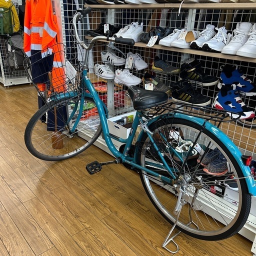 リユースのサカイ東金店 自転車 26インチ 水色 TJ13160