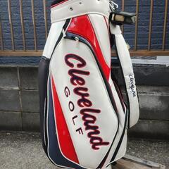 Cleveland Golf キャディバッグ フードカバーなし ゴルフバック おまけ付きの画像