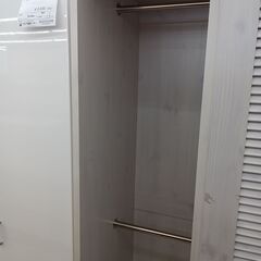 ★リユースのサカイ日立店★HJ7044  クローゼット ナチュラルホワイト H200×D59×W90 クリーニング済み の画像