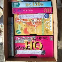 録画済みビデオテープ４５本  ジャンク品  VHS  ジャンク品