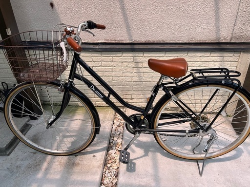 決まりました　6段変速　自動点灯　自転車26インチ