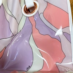 【8/8 17:30 掲載削除】 Rady プールバック プールバッグ 浮き輪 レジャーシート マーブル柄 5点セットの画像