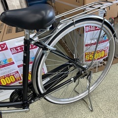 リユースのサカイ東金店 自転車 27インチ 黒 TJ13161の画像