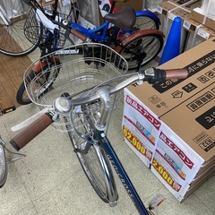 リユースのサカイ東金店 自転車 27インチ 青TJ13162の画像
