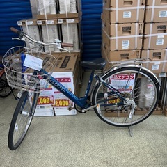 リユースのサカイ東金店 自転車 27インチ 青TJ13162