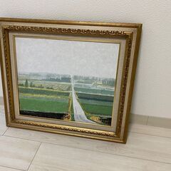 風景画　絵画　油絵　全道展の会員で東京で個展を開いたこともある長崎重定の作品です。の画像