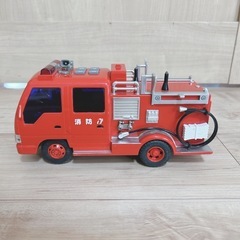 消防車　タンクローリー　のりもの　おもちゃの画像