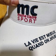 mcSPORTS・サンバイザー・新品未使用品