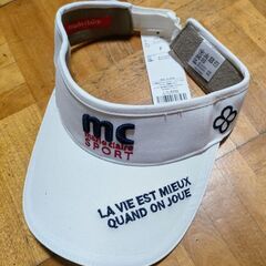 mcSPORTS・サンバイザー・新品未使用品の画像