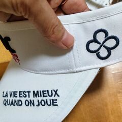 mcSPORTS・サンバイザー・新品未使用品の画像