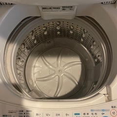 大阪府配送料無料　美品　洗濯機　2016年製　引き取り大歓迎　大阪府摂津市から ⭐️お譲り先決定⭐️※7/24.25引き取り限定※【TOSHIBA】洗濯機