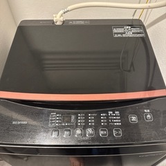 アイリスオーヤマ 洗濯機 6kg ブラックレーベルの画像